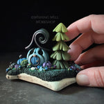 Large Sparkle Pumpkin Cottage E