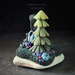 Large Sparkle Pumpkin Cottage E