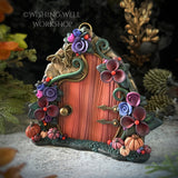 Halloween Bat Fairy Door