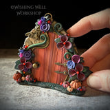 Halloween Bat Fairy Door