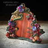 Halloween Bat Fairy Door
