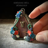 Halloween Owl Fairy Door