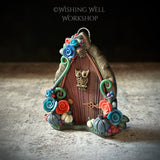 Halloween Owl Fairy Door