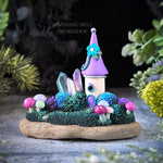 Crystal Tower B (Purple & Teal)