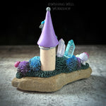 Crystal Tower B (Purple & Teal)